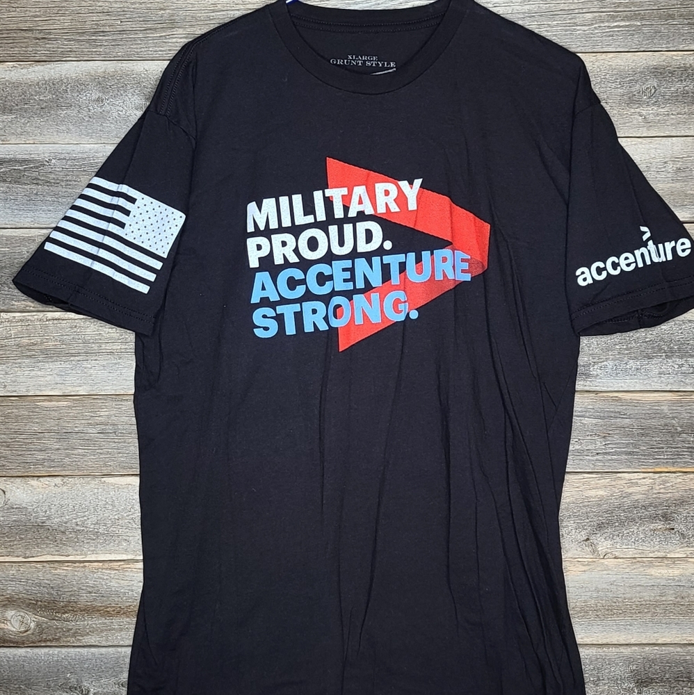 Grunt Style Military Proud Men's Shirt